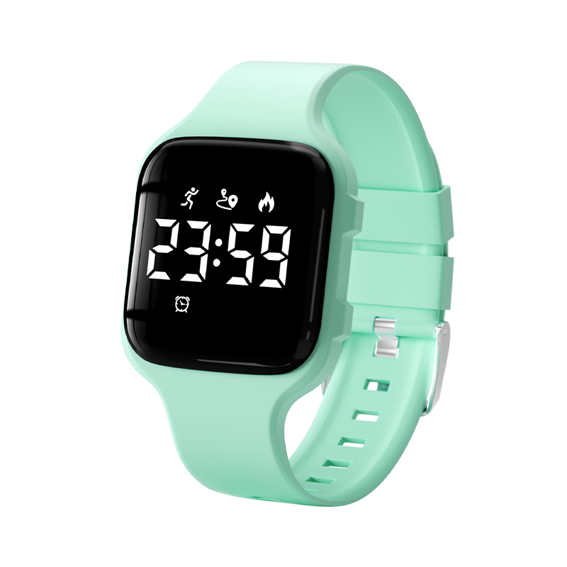 Koshi Student Sports Watch Waterproof Silent Vibration Alarm Clock Electronic Watch for Swimming Middle School Primary School Youth Children