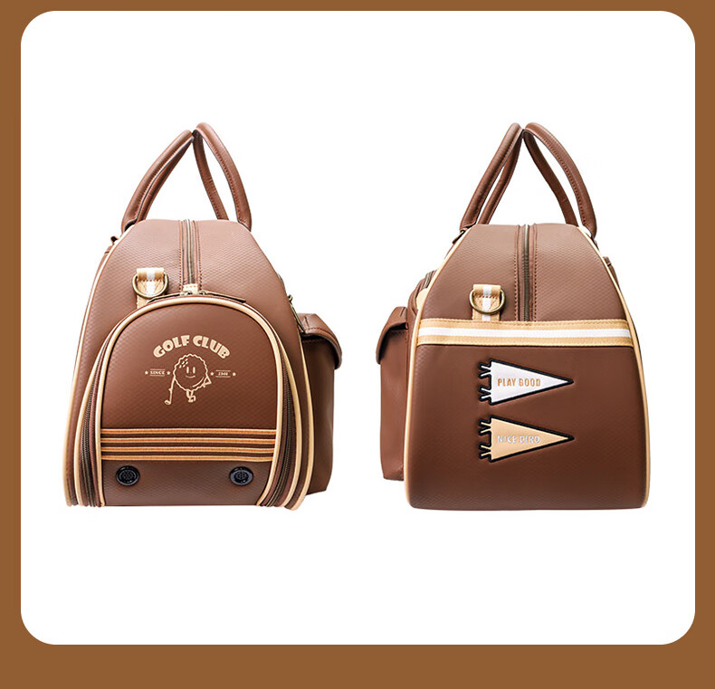 YONEX Golf Bag Multifunctional Large Capacity Handheld Crossbody Shoulder BB-5854CR Chocolate Color 5