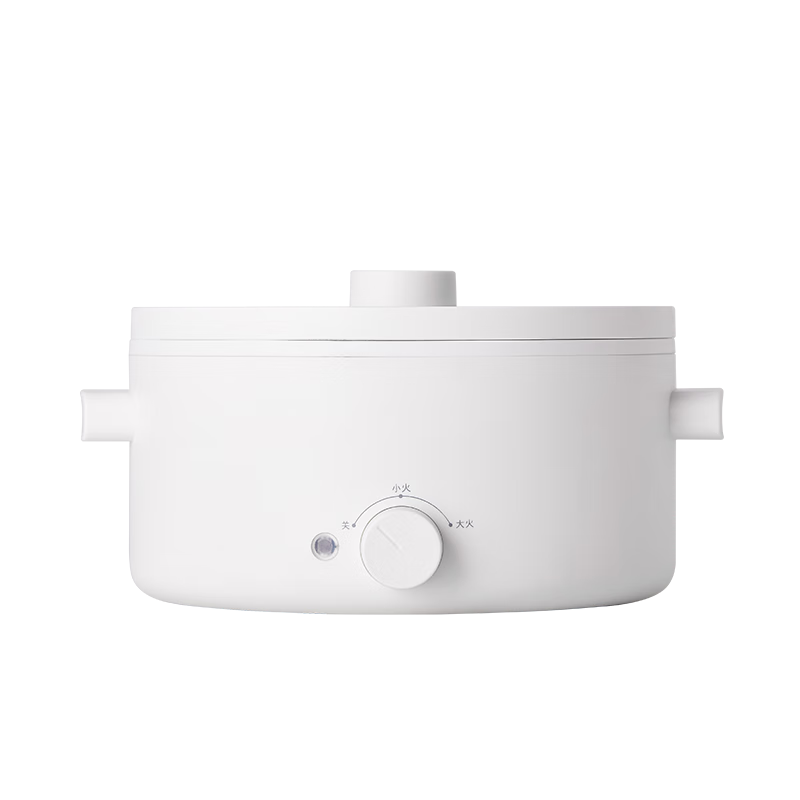 Olayks Instant Electric Cooker, Small Electric Hot Pot for Home Use, Multi-Functional Pot for Frying, Stir-Frying, Steaming And Boiling, All-In Electric Hot Pot, 3L Capacity