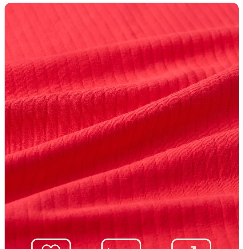Meishianxuan 2026 Girls' Red Cotton Vest and Bra Set for 12-Year-Olds in Developmental Stage 7
