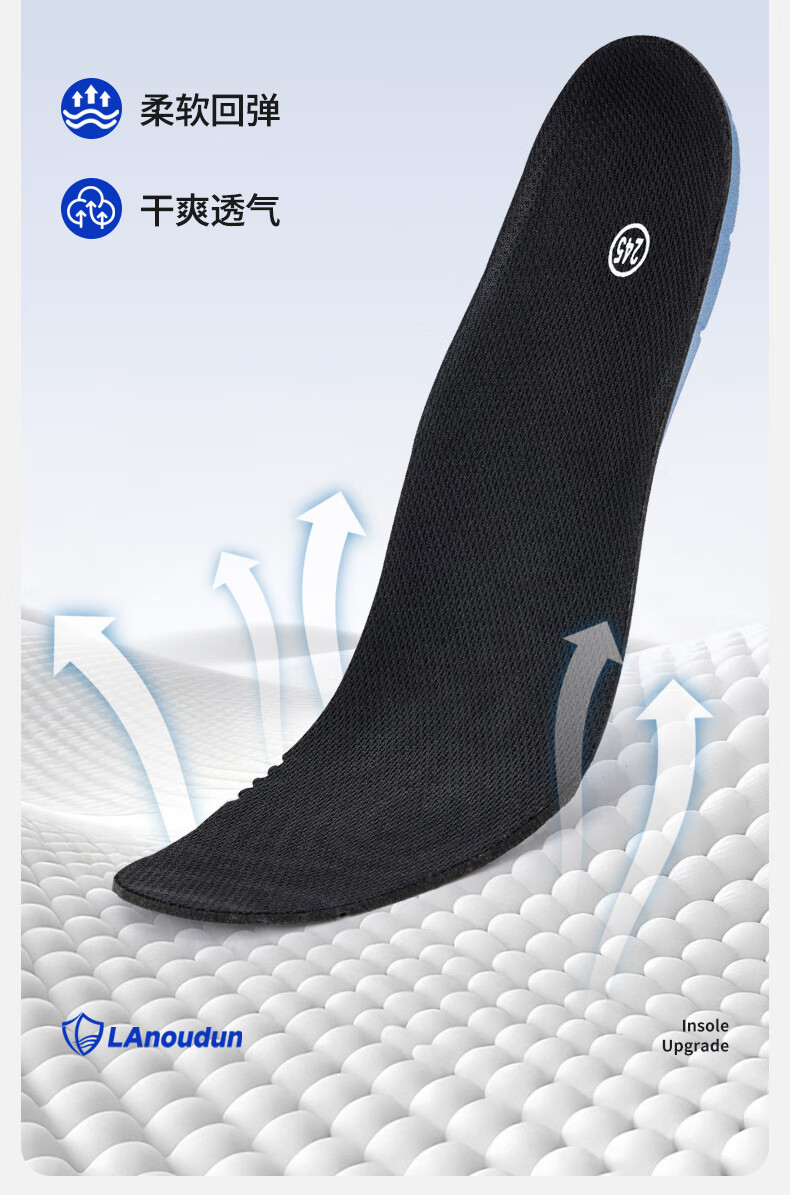 BlueOwl Shield Men's Summer Breathable Ultra-Light Comfortable Anti-Smash Steel Toe Anti-Puncture Work Shoes DL213T Size 43 6