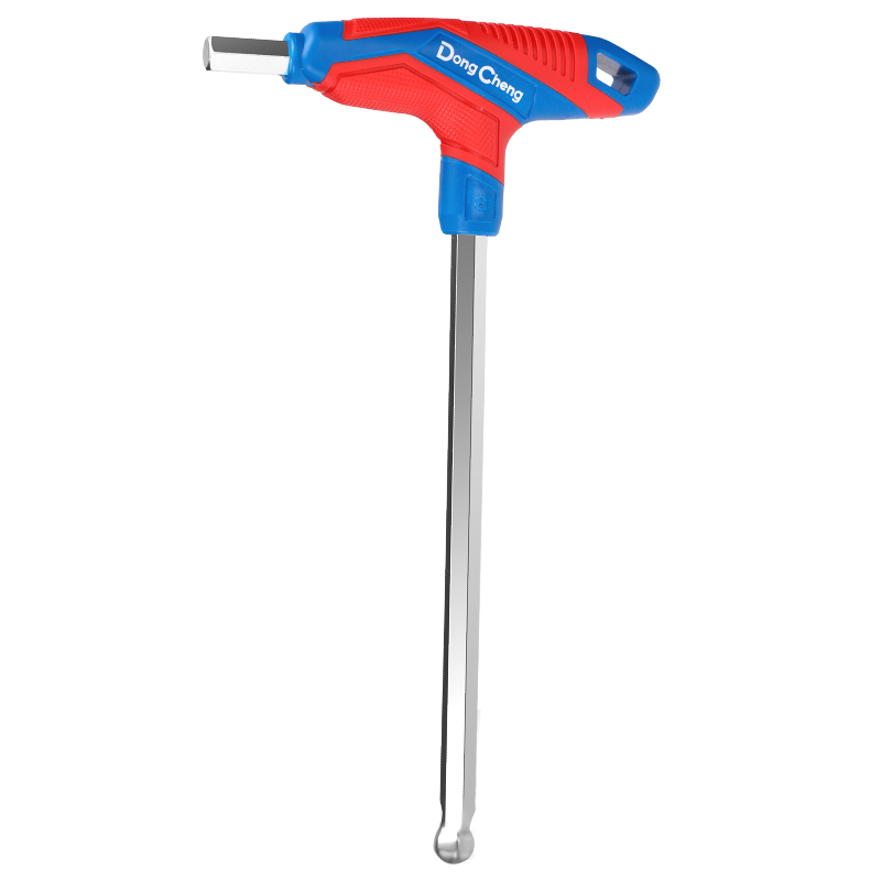 Dongcheng 8mm T-Handle Ball-End Hex Key Allen Wrench Screwdriver for Home Use