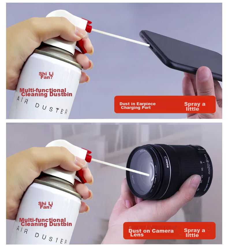 Shilifan Camera Cleaning Kit: Lens Cleaning, Powerful Air Blower, Eyeglass Cloth, Lens Cloth, Lens Pen, 3-In for Phone And Computer Screen Cleaning And Wiping 5