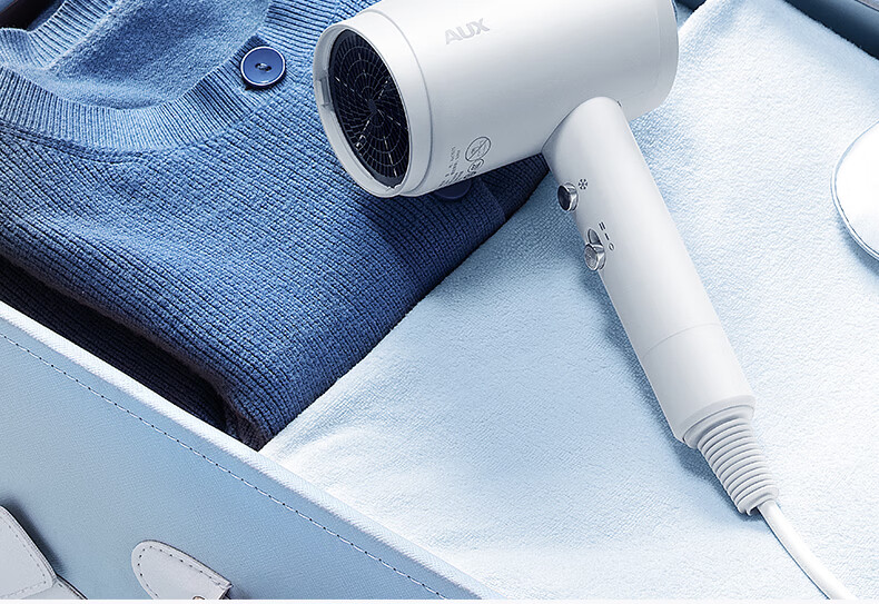 奥克斯吹风机家用护发负离子护发吹头发风筒小型电吹风快速干发大功率