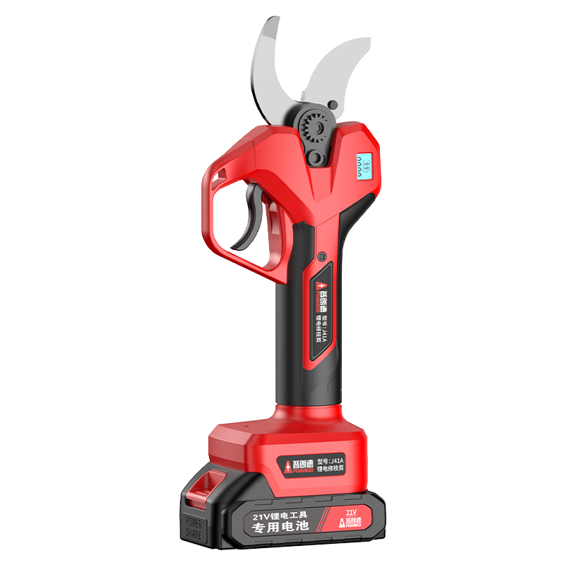 PUANGD Electric Pruning Shears Powerful Branch Cutter Fruit Tree Garden Pruner High-Power Household Lithium Battery Gardening Shears
