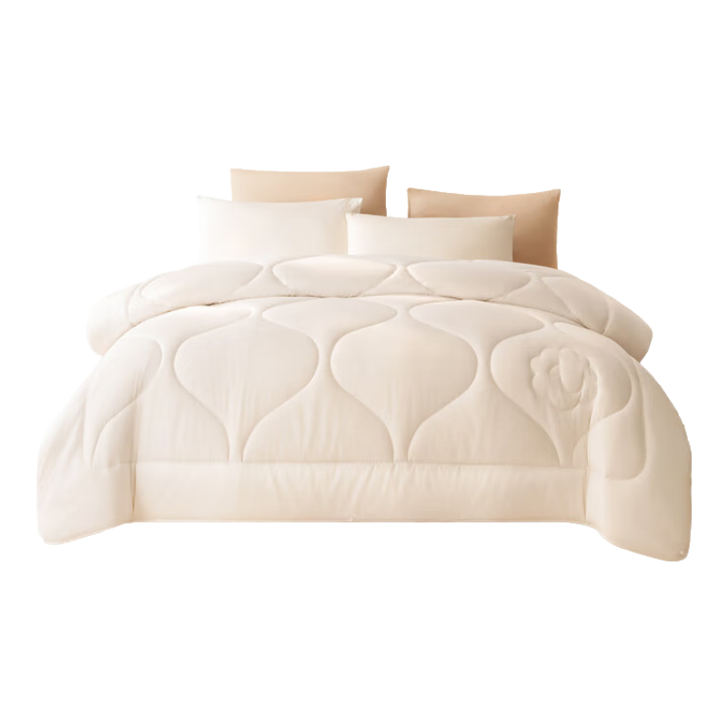 JD Original Imported 100% Dormitory Wool Deep Sleep Comforter Pro, Winter Thick Duvet Insert Class A - Winter Quilt 1.5x2m Approximately 4.3 Ji