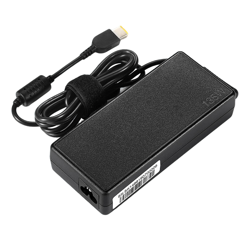 Lenovo Original Power Adapter, Laptop Charger, Power Cord, Legion Computer Charging Cable, 20V 6.75A 135W Square Port