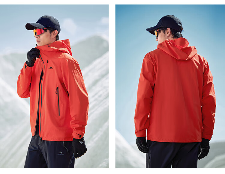 Toread Jin Yi Wei LT Men's Spring Autumn Jacket All-Weather Lightweight 3L Outdoor Waterproof Coat 13