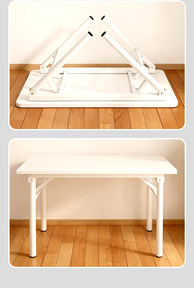 Warner New Foldable Computer Desk Desktop Student Long Table Bedroom Simple Writing Study Desk BGZ660 5