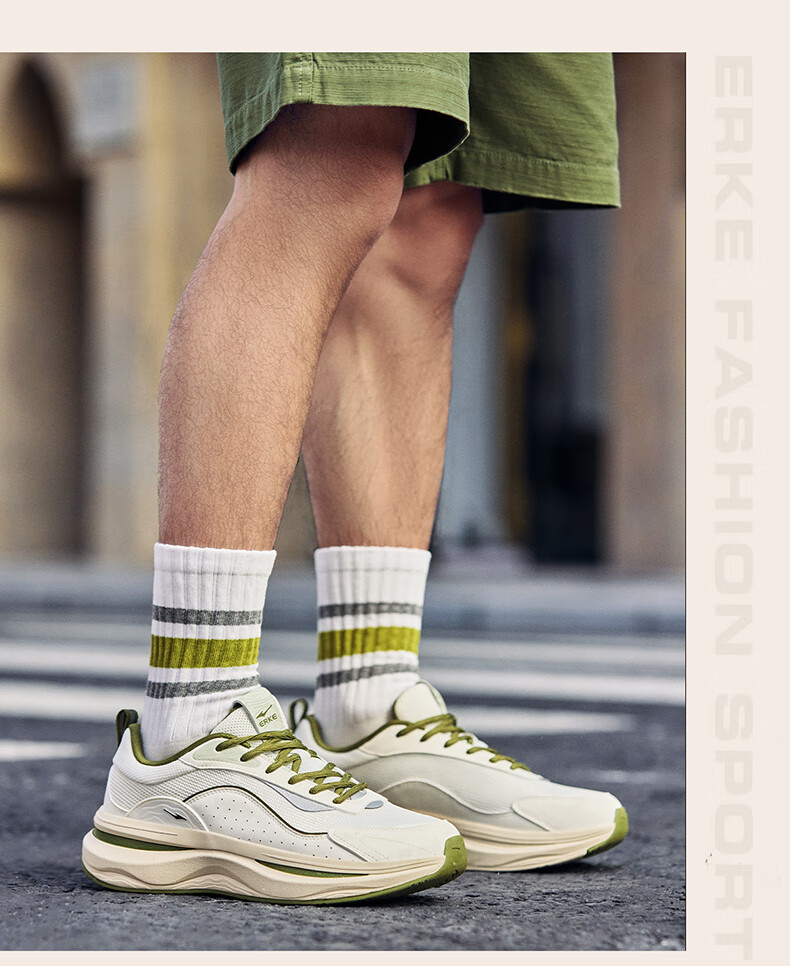 ERKE Casual Shoes 26 New Men's Comfortable Shock-Absorbing Versatile Sports Dad Shoes | Fengxuan 2 6