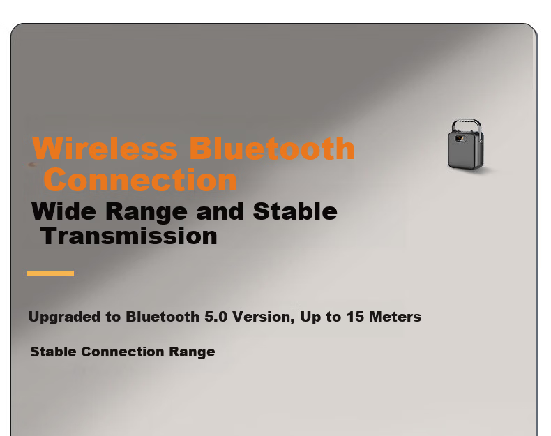 Jinzheng S18 Wireless Bluetooth Speaker Outdoor High Volume Square Dance Sound Portable Handheld Stall Music Player Deep Bass Long Battery Life 13