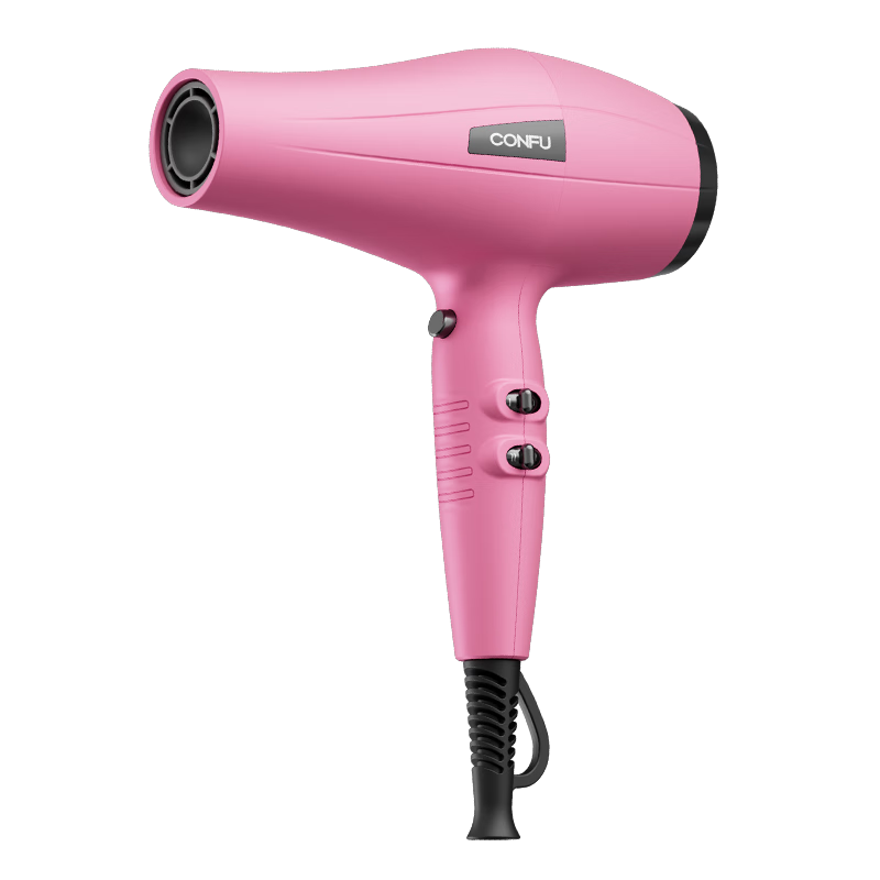 CONFU High-Power Professional Hair Dryer Salon Use Plasma Constant Temperature Hair Care Blow Dryer K2 Pink