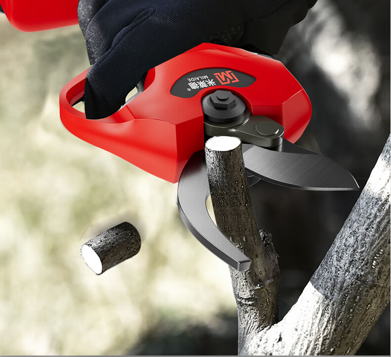 Milade Lithium Battery Electric Pruning Shears Rechargeable Tree Branch Fruit Tree Garden Pruner Cutting Tool 9