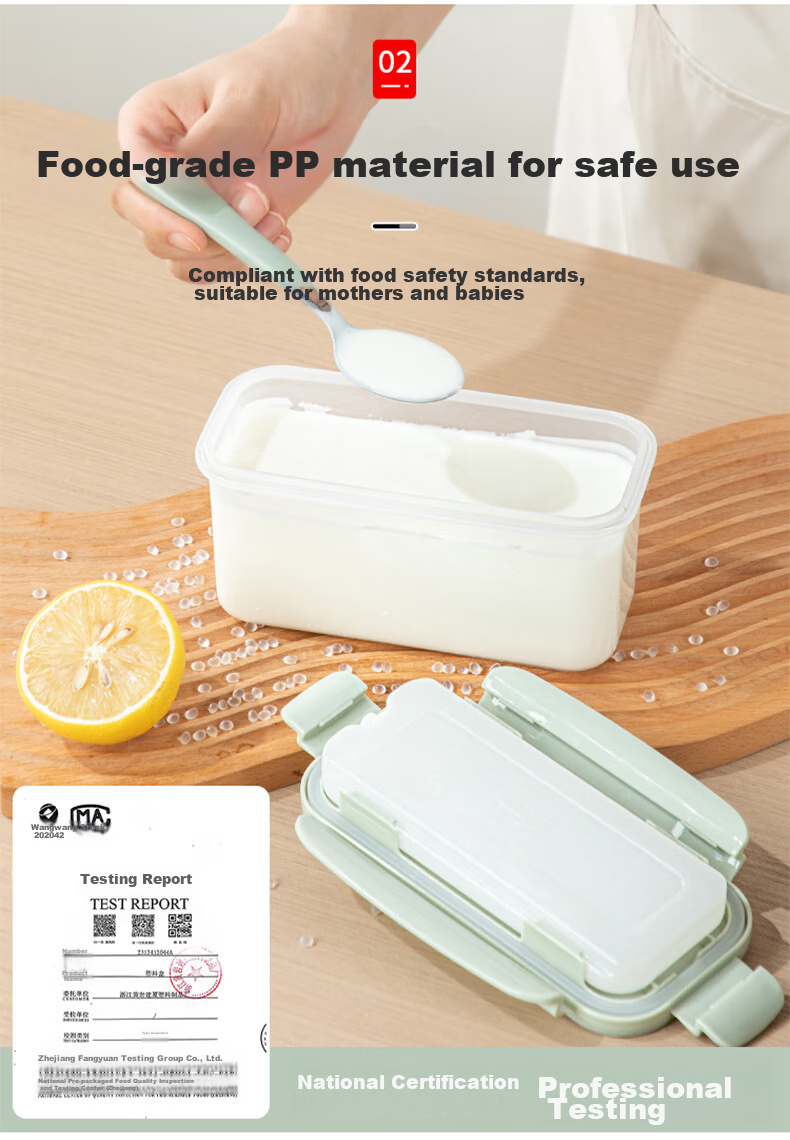 KATEI STORY Japanese Portable Fruit Box with Fork, Handheld Salad Cup, Plastic Cup with Sealing And Leak-Proof Draining Basket for Going Out 6