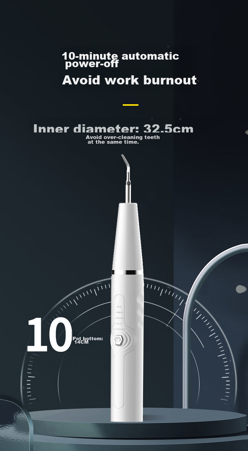 Meebordi [Visual Model] Ultrasonic Dental Scaler, Tooth Cleaning Device, Tartar Remover, Yellow Stain And Tobacco Stain Remover, Plaque Remover, Water Flosser, Graduation Gift for Teachers 3