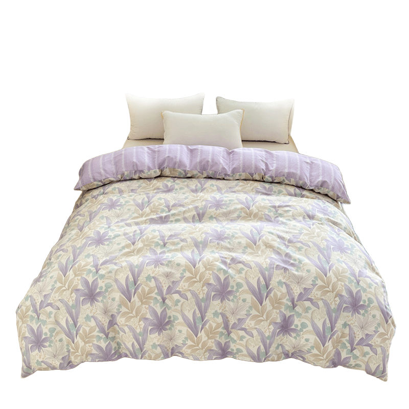 Urban Beauty 100% Cotton Duvet Cover Single Pure Cotton Student Dormitory Bedding 200x230cm