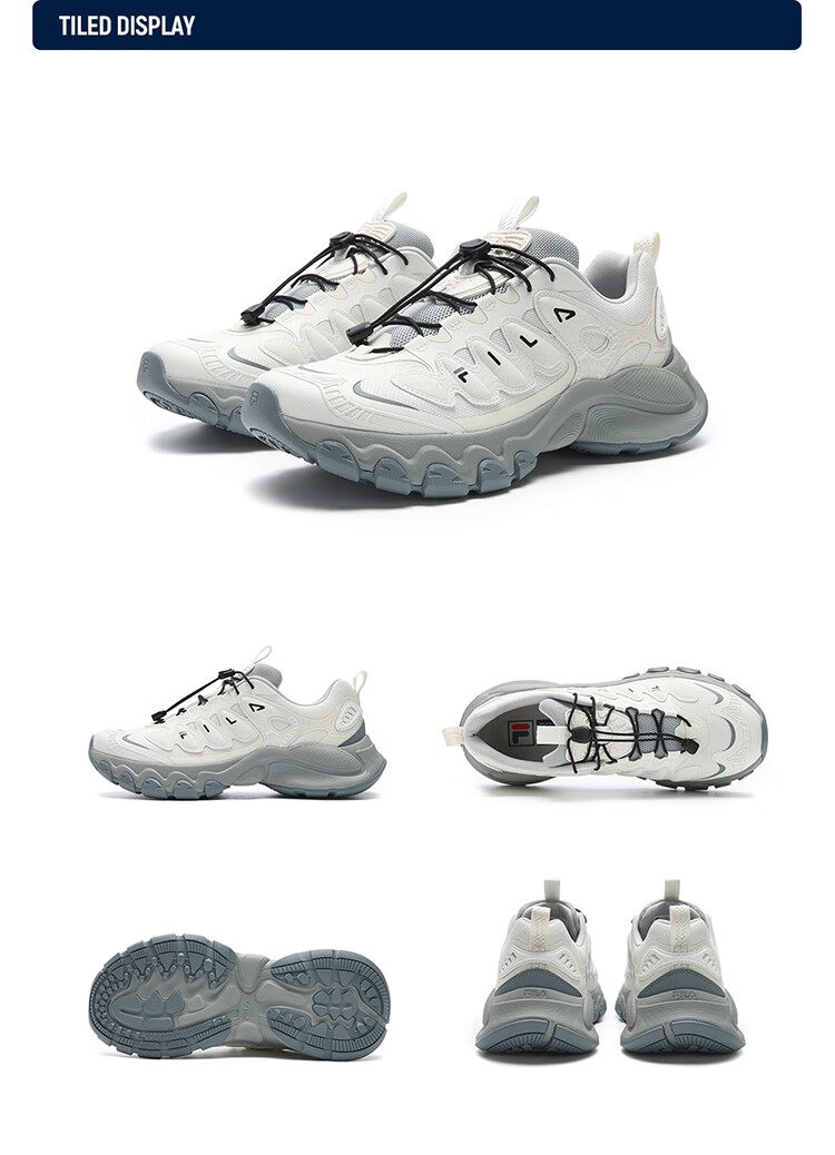 FILA Official Men's Mushroom Dad Sneakers 2026 Spring Casual Sports Shoes 38