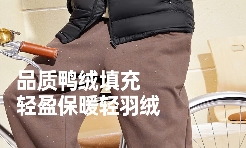 361° Men's Down Jacket Autumn Winter New Lightweight Short Warm Hooded Sports Inner Layer 652544302D-4 1