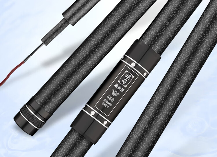 Renniaofei Fishing Rod Set, Tackle Set, Hand Rod, Ultra-Light And Hard, Platform Fishing Rod, High Carbon Carp Rod, 4.5 Meters, RBF012 6