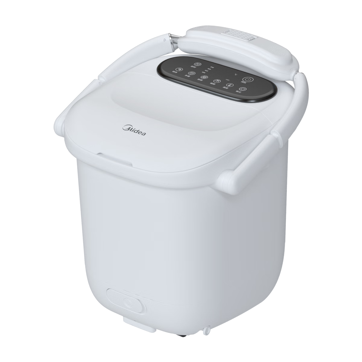 Midea Foot Soaking Tub Sterilization Foot Bath Heater Knee and Abdomen Warmer Automatic Massage Foot Basin Sprinkler Practical Birthday Gift for Couples ZL505