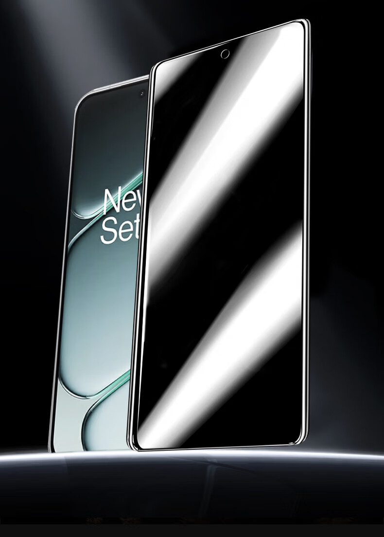 Smorss Premium Privacy Ice Ceramic Film for OnePlus Ace6 Full Adhesive Soft Screen Protector, 28° Privacy, Drop Protection, No Black Edges, Scratch Repair, Dust-Free Installation 2