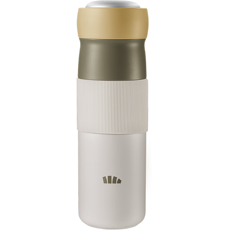BENEUNDER Cooling Children's Insulated Bottle Large Capacity Coffee Water Cup Stainless Steel Unisex Birthday Gift LC002 Source Point White