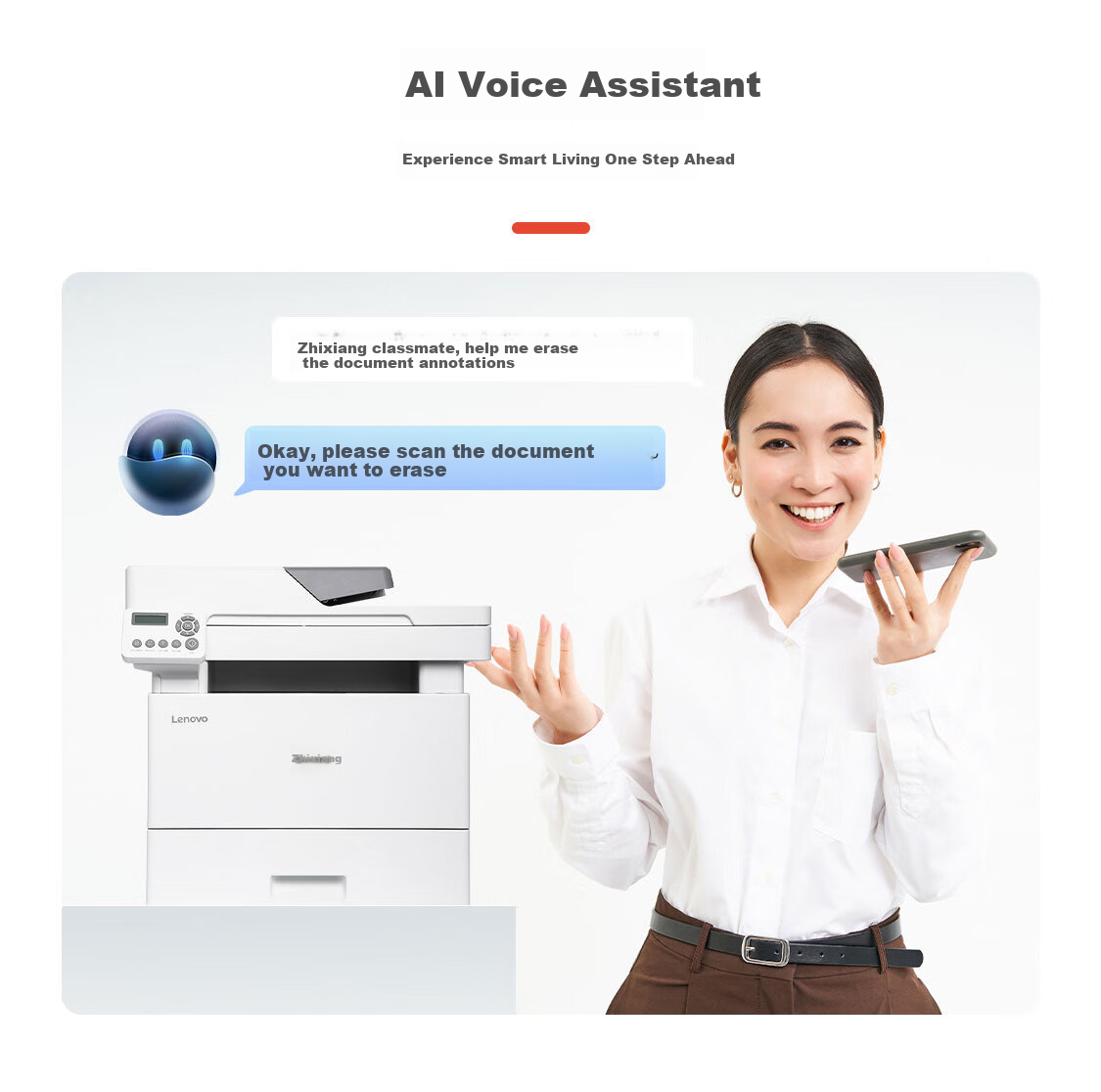 Lenovo M3350DNWA Laser Printer for Office And Home Use, Automatic Duplex Printing, Continuous Copying And Scanning All-In Machine, Randomly Includes 7000 Pages 9