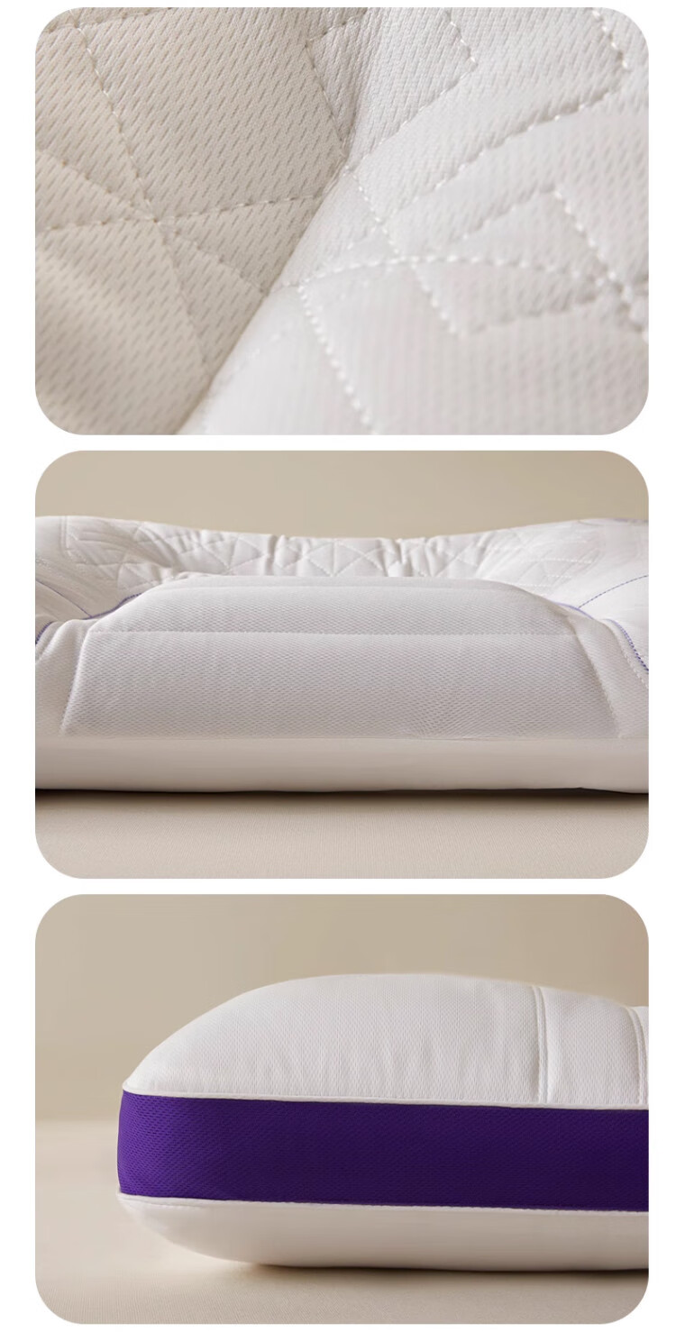 MINISO Natural Buckwheat Husk Herbal Neck Pillow Core Deep Sleep Cervical Support Pillow Core Pair Low Pillow 12
