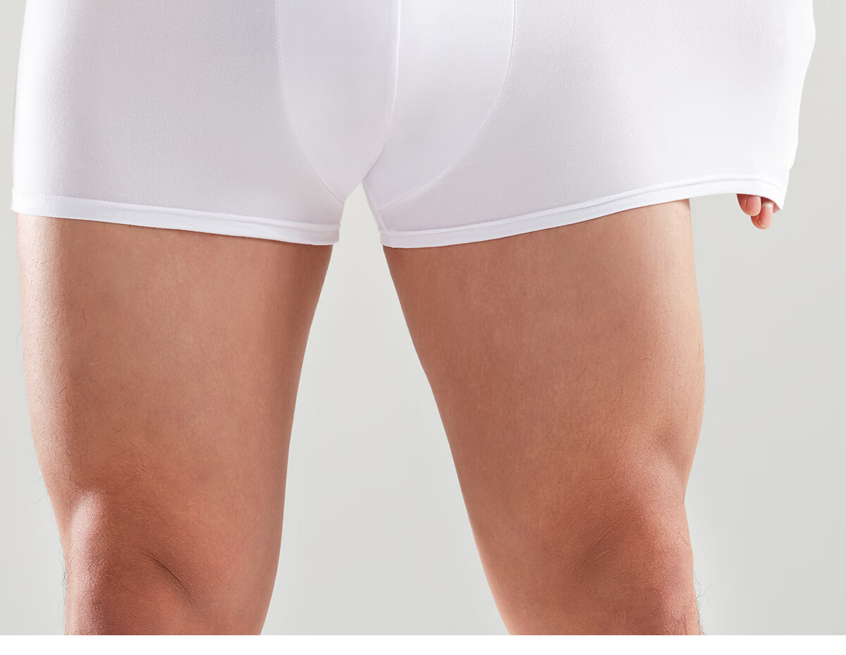 Freego Disposable Men's White Boxer Briefs XL Travel Portable Sterilized 3-Pack Individually Wrapped 9