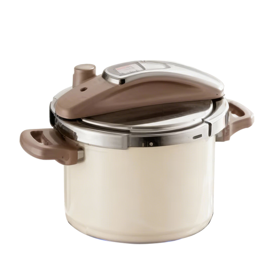 ASD 6L Pressure Cooker Single-Handed Opening 100KPa High Pressure Induction Compatible Off-White YS22B5WJ1W