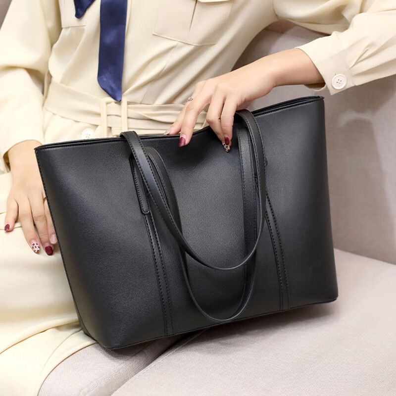 FOXER Leather Women's Large Capacity Crossbody Shoulder Tote Handbag Gift for Girlfriend Birthday
