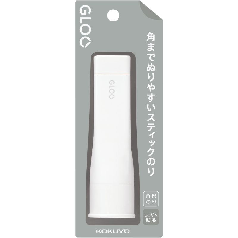 KOKUYO Solid Glue Stick, Right Angle M Size 22g, Imported from Japan, GLOO Pen-Style, 1 Piece