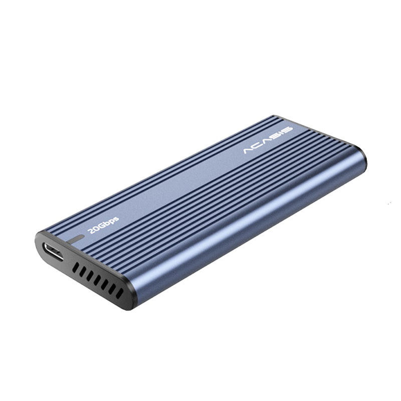 Acasis M.2 NVMe/SATA Dual-Protocol USB 3.2 Gen2 20Gbps SSD Enclosure Thunderbolt Compatible External SSD Case for Apple iPhone 17