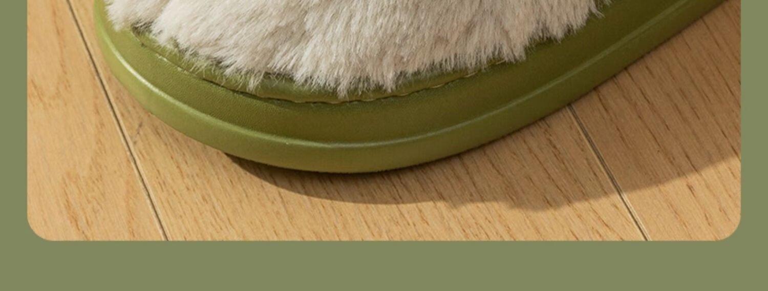 YUZHAOLIN Unisex Cotton Slippers Winter Fashion Cartoon Plush Warm Indoor Home Cotton Shoes YD628 2