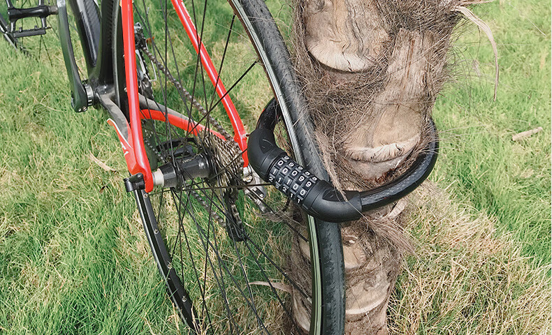 FG FLYING PIGEON Mountain Bike Lock, Ring Lock, Anti-Theft Lock, Universal for Road Bikes And Folding Bikes, 4-Digit Combination Lock 14