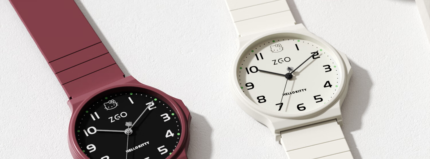 Hello Kitty Student Exam Watch for Girls Middle and High School Quiet Quartz Movement 12