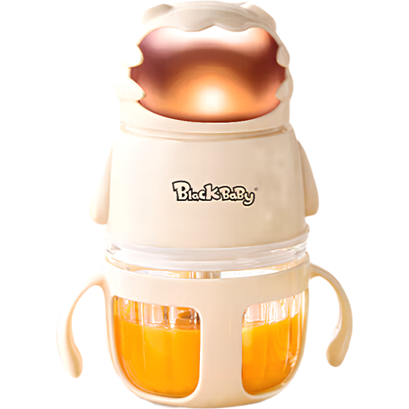 BLACK BABY Baby Food Processor, Multifunctional Grinder And Mixer All-In Baby Food Preparation Tool, 12-Blade Single Cup Single Blade