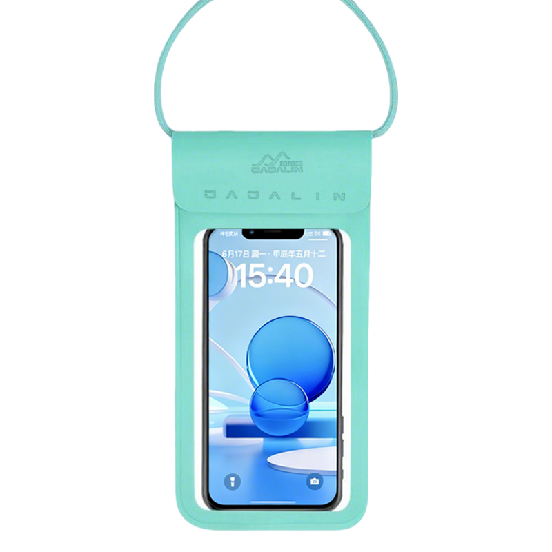 JAJALIN Waterproof Phone Pouch Touchscreen Case Extra Large with Lanyard Waterproof Cover for Delivery Diving Swimming Cycling Waterproof Bag