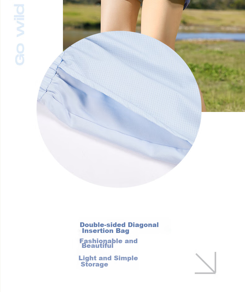 361° Women's Sports Shorts for Spring And Summer, Knee-Length Sun Protection Outdoor Loose Casual Cargo Shorts 662424703-1 19