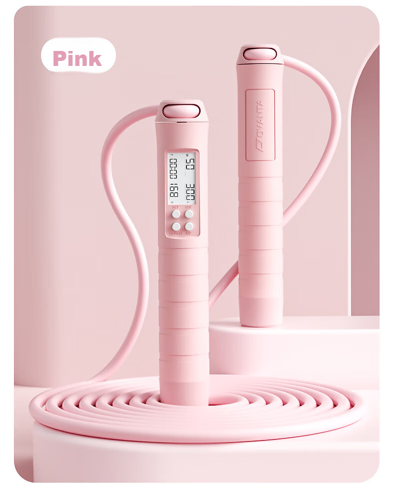 Oufanda Jump Rope for Middle School Students' High School Entrance Exam, Steel Wire Jump Rope for Middle School Students, 2025 Physical Education Standard Test Speed Counting Timer Competitio 25
