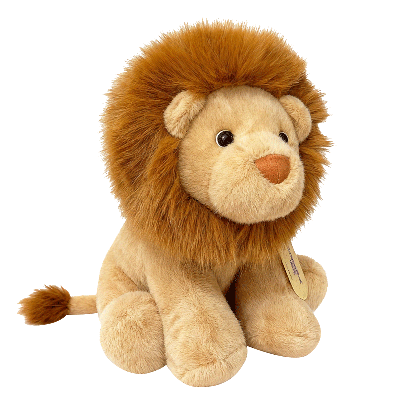 Beishangxing Cute Lifelike Lion Plush Toy, Zoo-Style Animal Doll, Pillow, Gift for Boys And Girls, Birthday Present