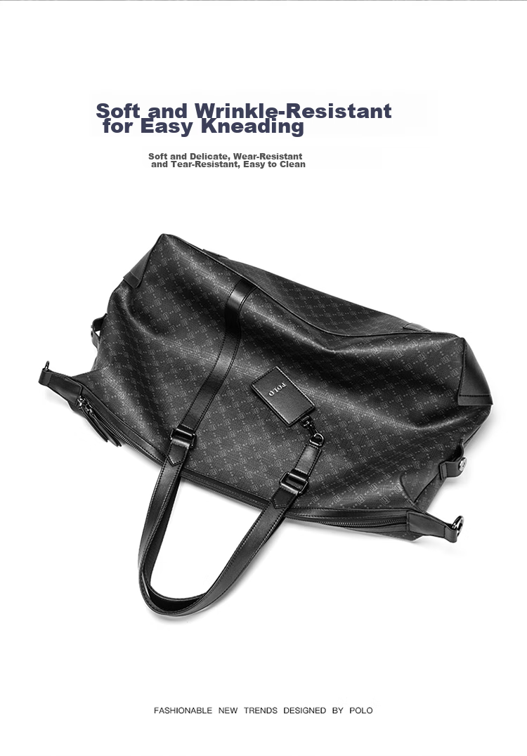 POLO Travel Bag, Men's Handbag, Shoe Compartment, Business Trip, Gym Bag, Sports Luggage Bag, Large Capacity Storage Bag 10