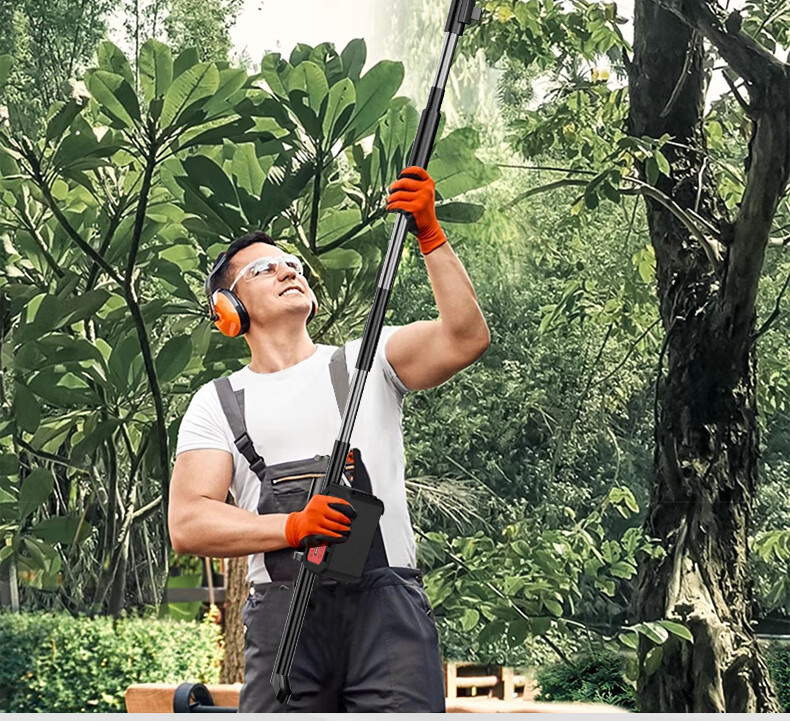 Milade Lithium Battery Electric Pruning Shears Rechargeable Tree Branch Fruit Tree Garden Pruner Cutting Tool 2