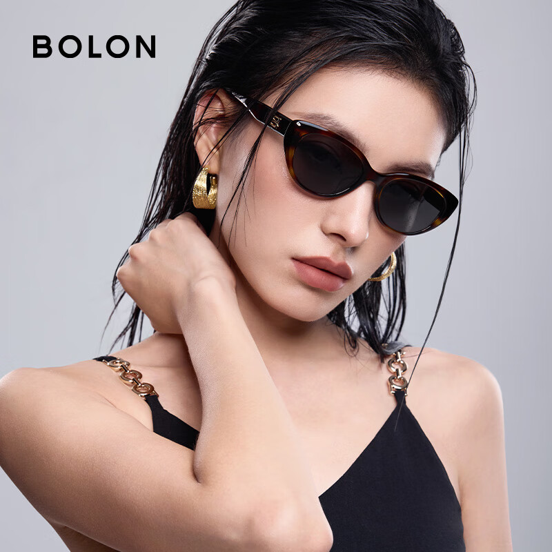 BOLON Bolon Eyewear 2026 New Cat Eye Sunglasses UV Protection Driving Sunglasses Unisex BL3238C20