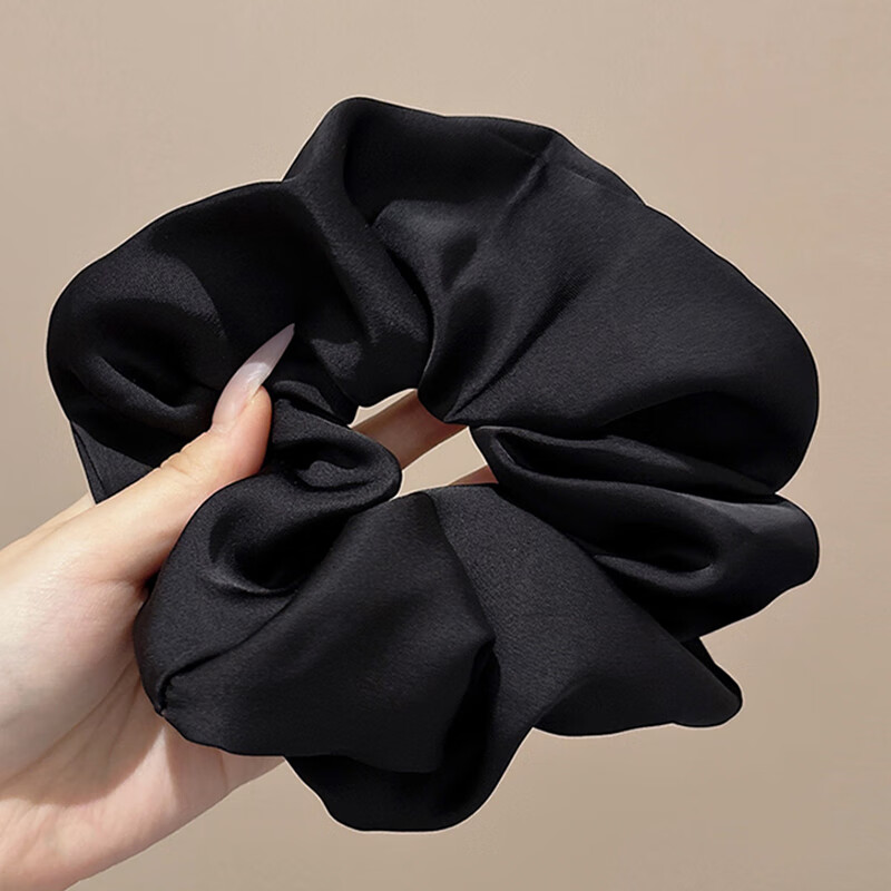 Xiangwan Satin Hair Ties Set of 2, Large Scrunchies for Women, Gentle on Hair, Elegant Hair Bands, Birthday Gift for Her 6