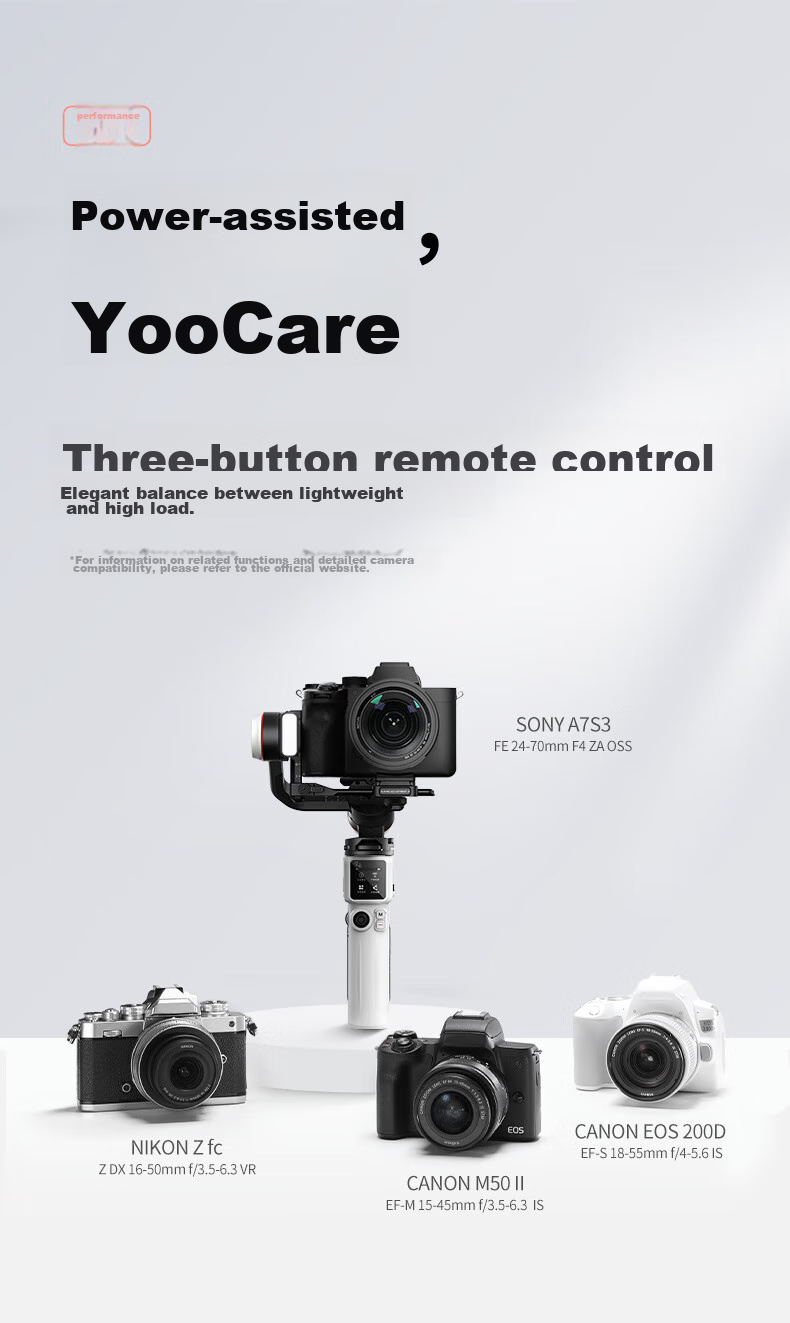 Zhiyun CRANE M3S Cloud Crane Gimbal Stabilizer, Handheld Camera Stabilizer for DSLR And Mirrorless Cameras, Lightweight Commercial Photography Stabilizer, Standard Versio 4