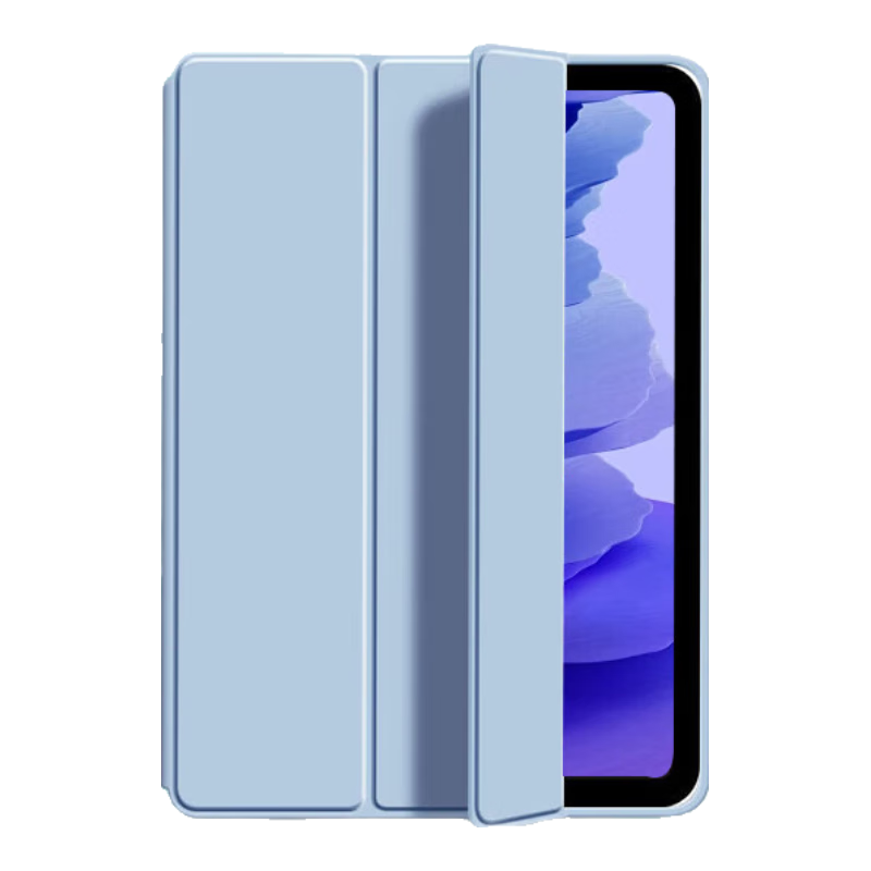 JPLAYER Apple IPad 12/11/10 Protective Case, 11-Inch A16 Chip, for 2026/25/22 Models, Tablet Cover, Smart Sleep Waking Outer Shell, Shockproof Case, White Ice Blue