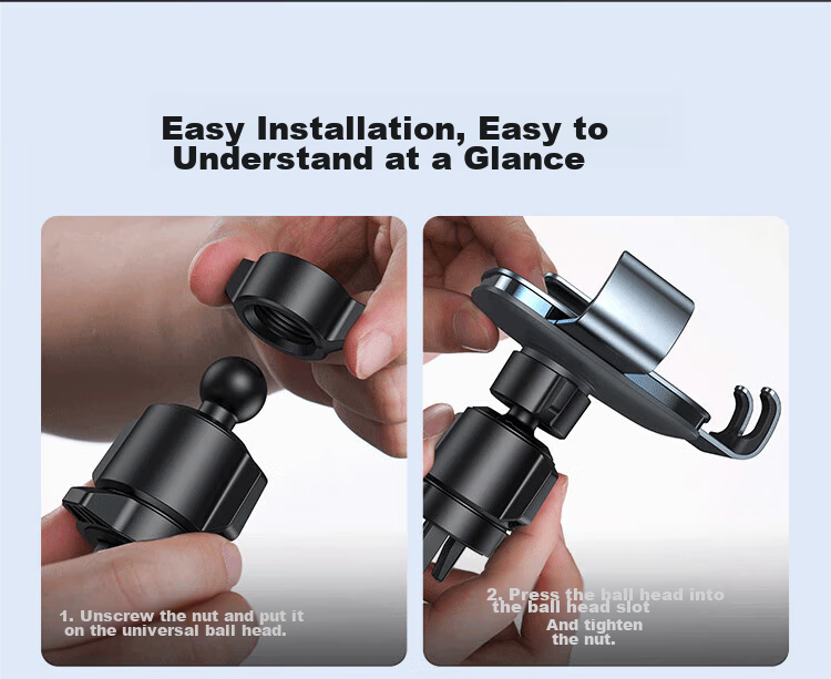 Baseus Car Phone Holder, Car Navigation Mount Air Vent Holder, Automotive Accessory Interior Decoration Accessory 19