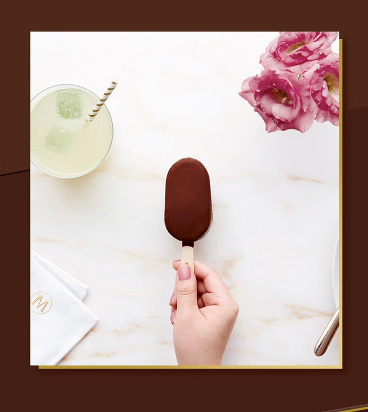 梦龙和路雪迷你梦龙香草口味冰淇淋42g6支雪糕冰激凌