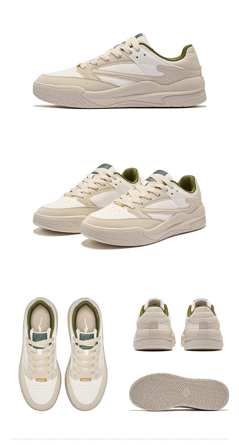 ERKE Men's Sneakers 2026 New Lightweight Casual White Shoes Sports Shoes | Jinghong 3 29
